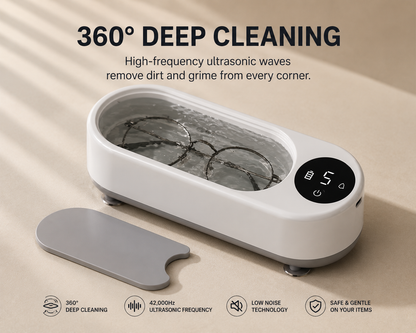 Novaluxt Ultrasonic Jewelry & Glasses Cleaner