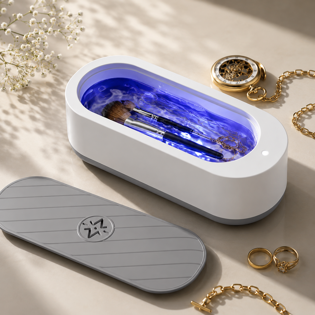 Novaluxt Ultrasonic UV Jewelry & Glasses Cleaner